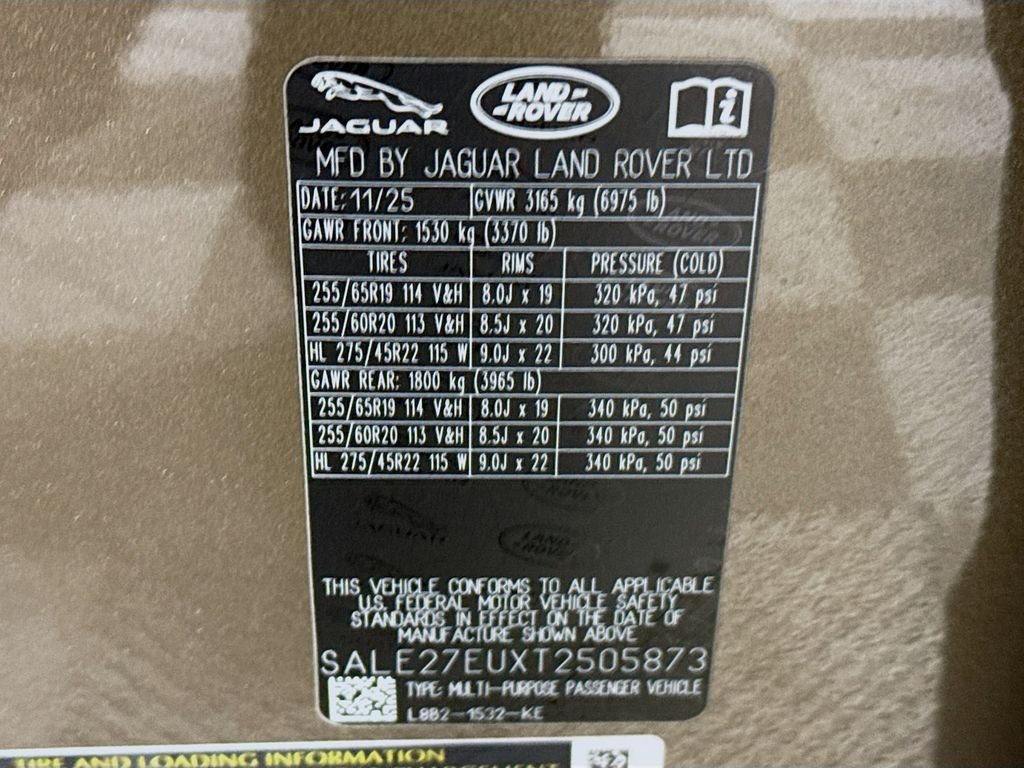 New 2026 Gondwana Stone LAND ROVER X-Dynamic SE image 27