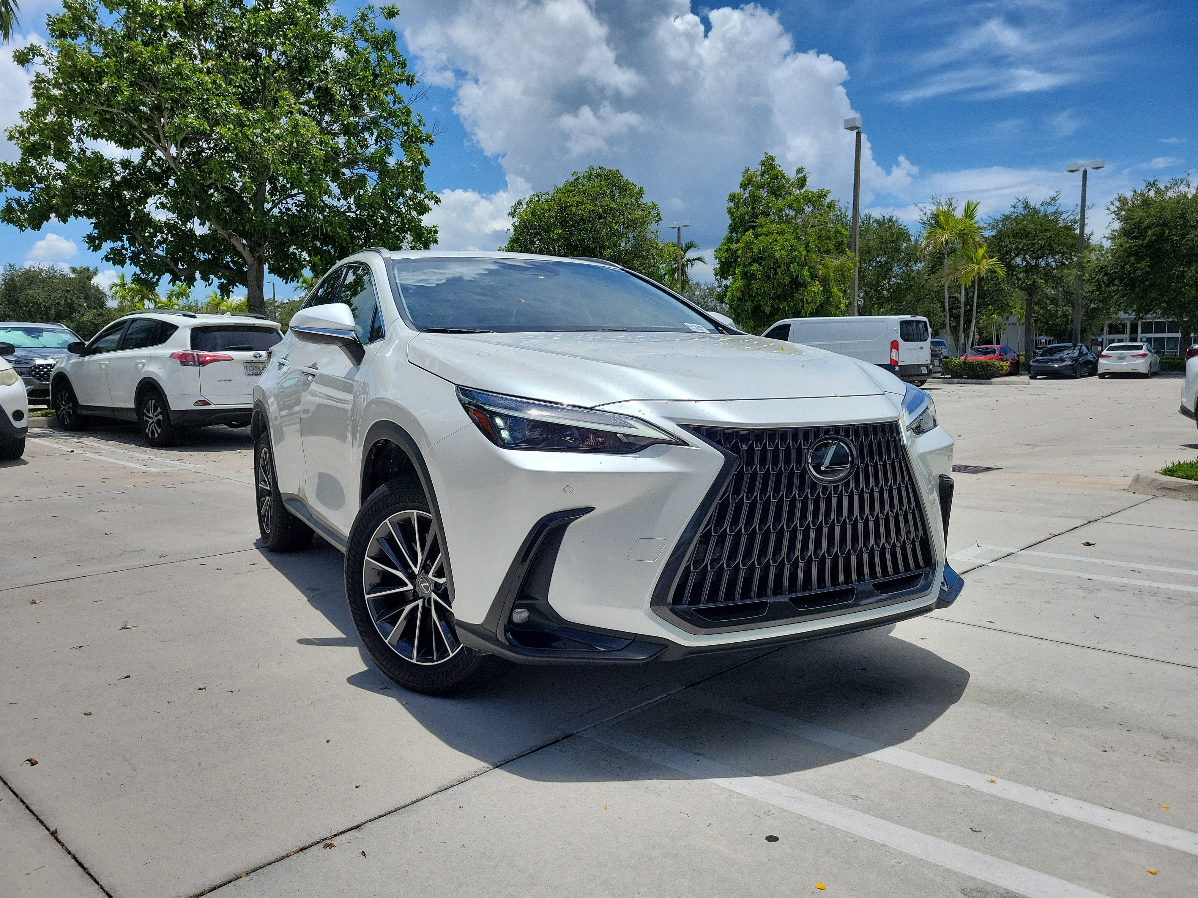 Certified Used 2025 Eminent White Pearl Lexus NX 250 image 2