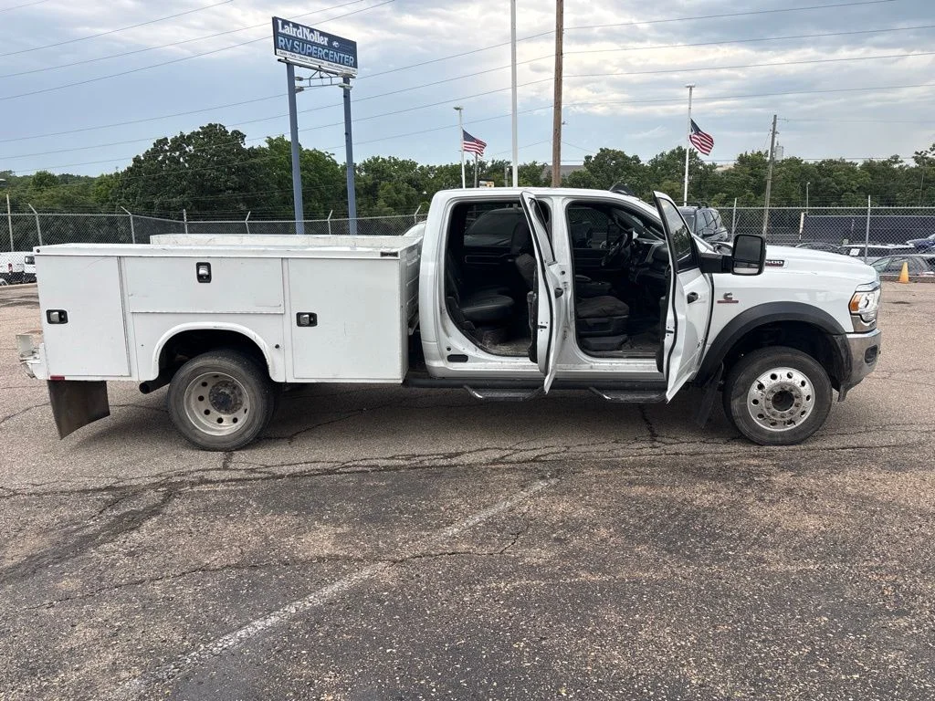 Used 2023 Bright White Clearcoat Ram SLT image 8