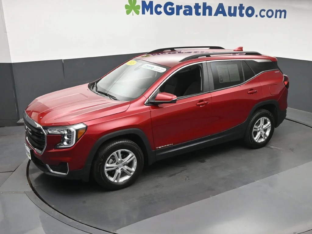 Certified Used 2023 Red GMC SLE image 22