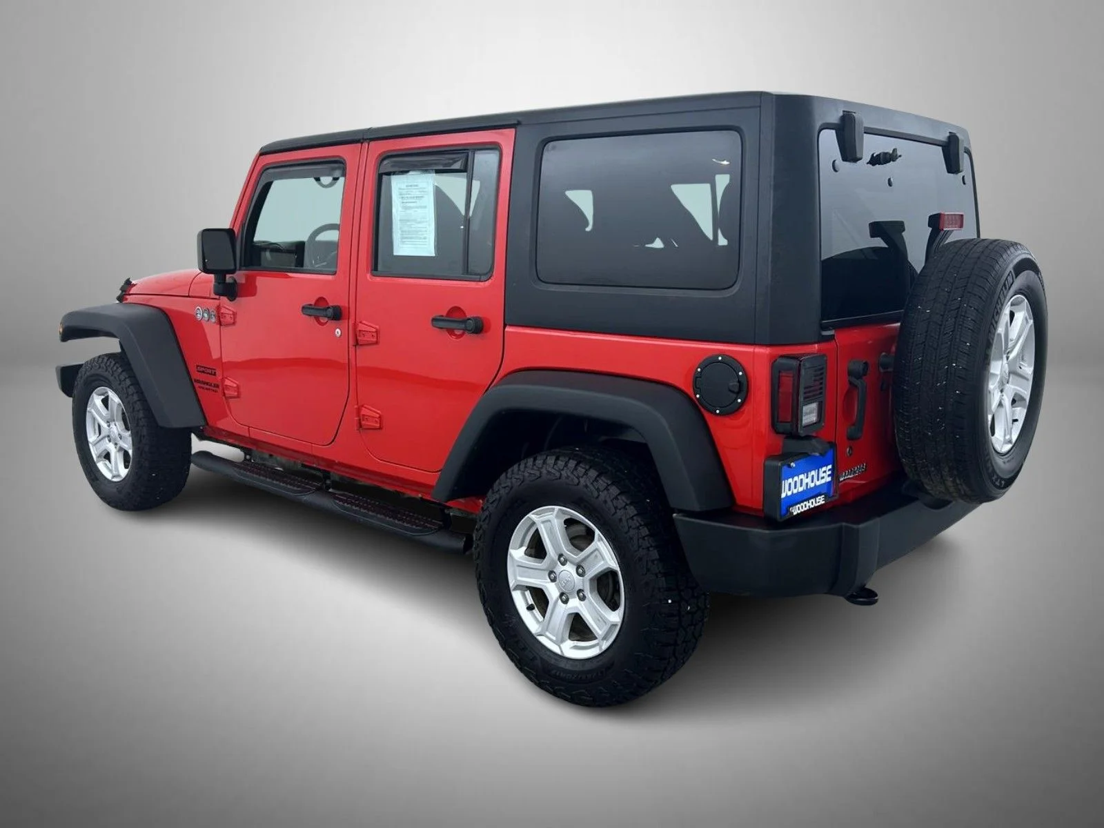 Used 2017 Red Jeep Unlimited Sport image 7