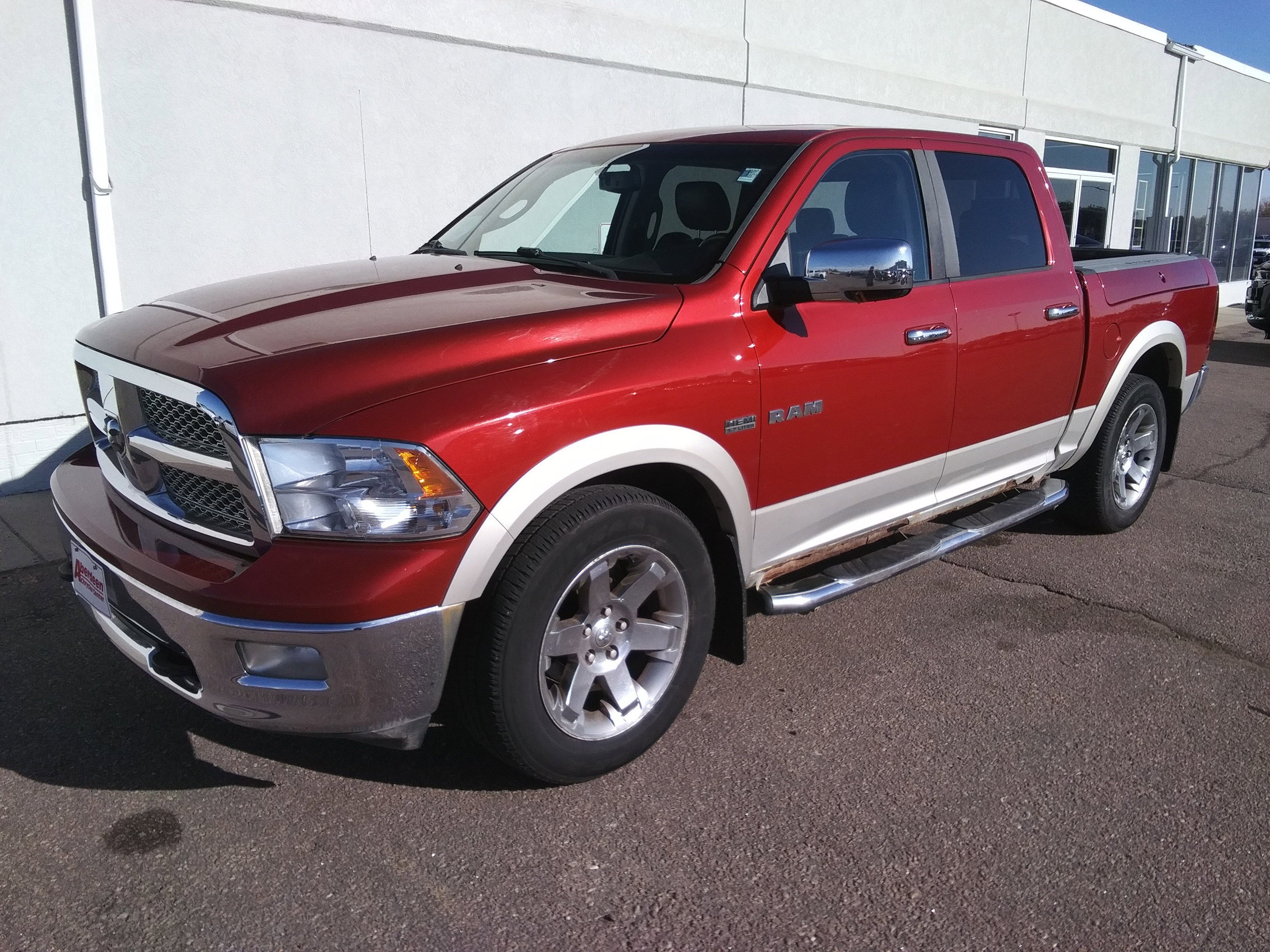 Used 2010 RAM Ram 1500 Pickup Laramie with VIN 1D7RV1CT6AS217035 for sale in Aberdeen, SD