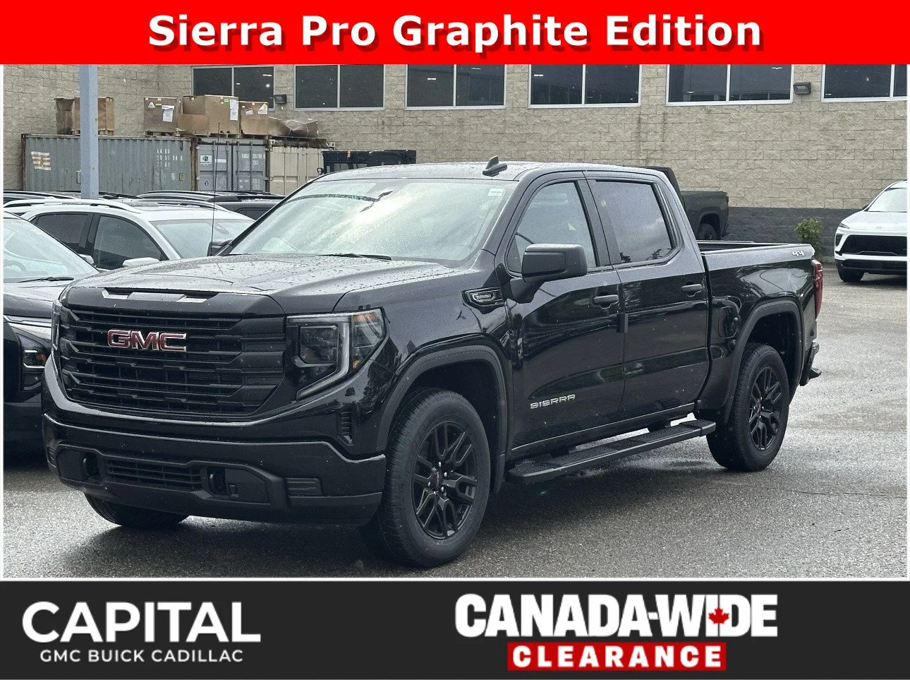 New 2026 Onyx Black GMC Pro image 1