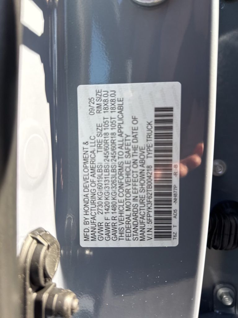 2026 Honda Ridgeline TrailSport - Photo 25