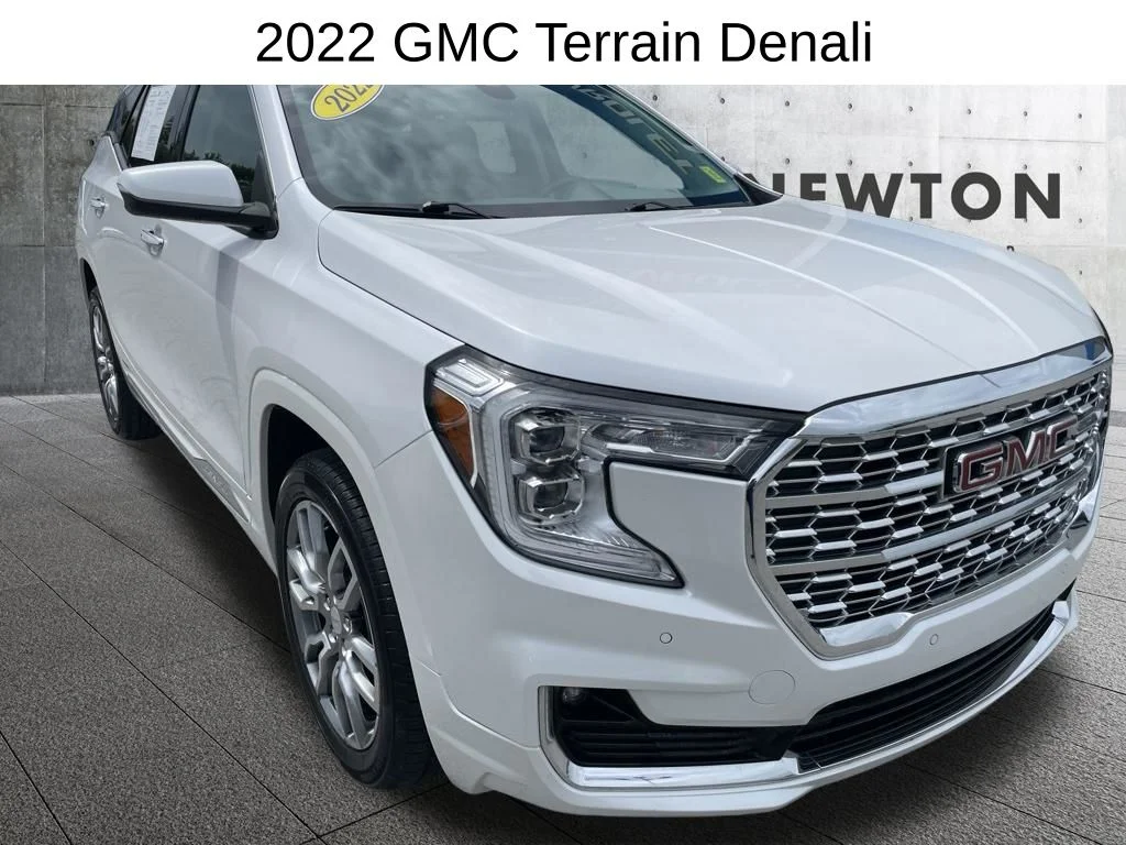 Used 2022 White Frost GMC Denali image 1