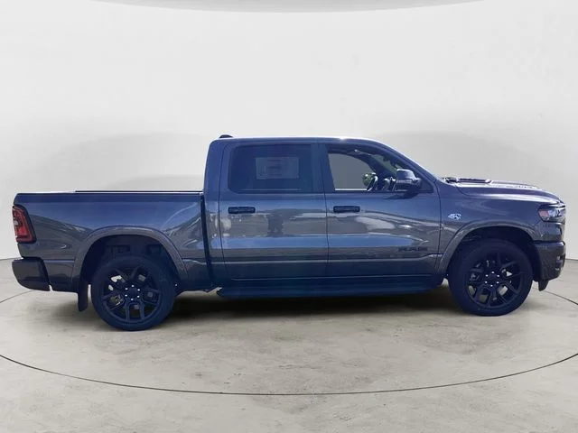 New 2026 Crystal Metallic Ram LARAMIE CREW CAB 4X4 5