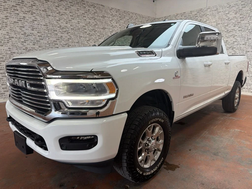 Used 2024 Bright White Clearcoat Ram Laramie image 3