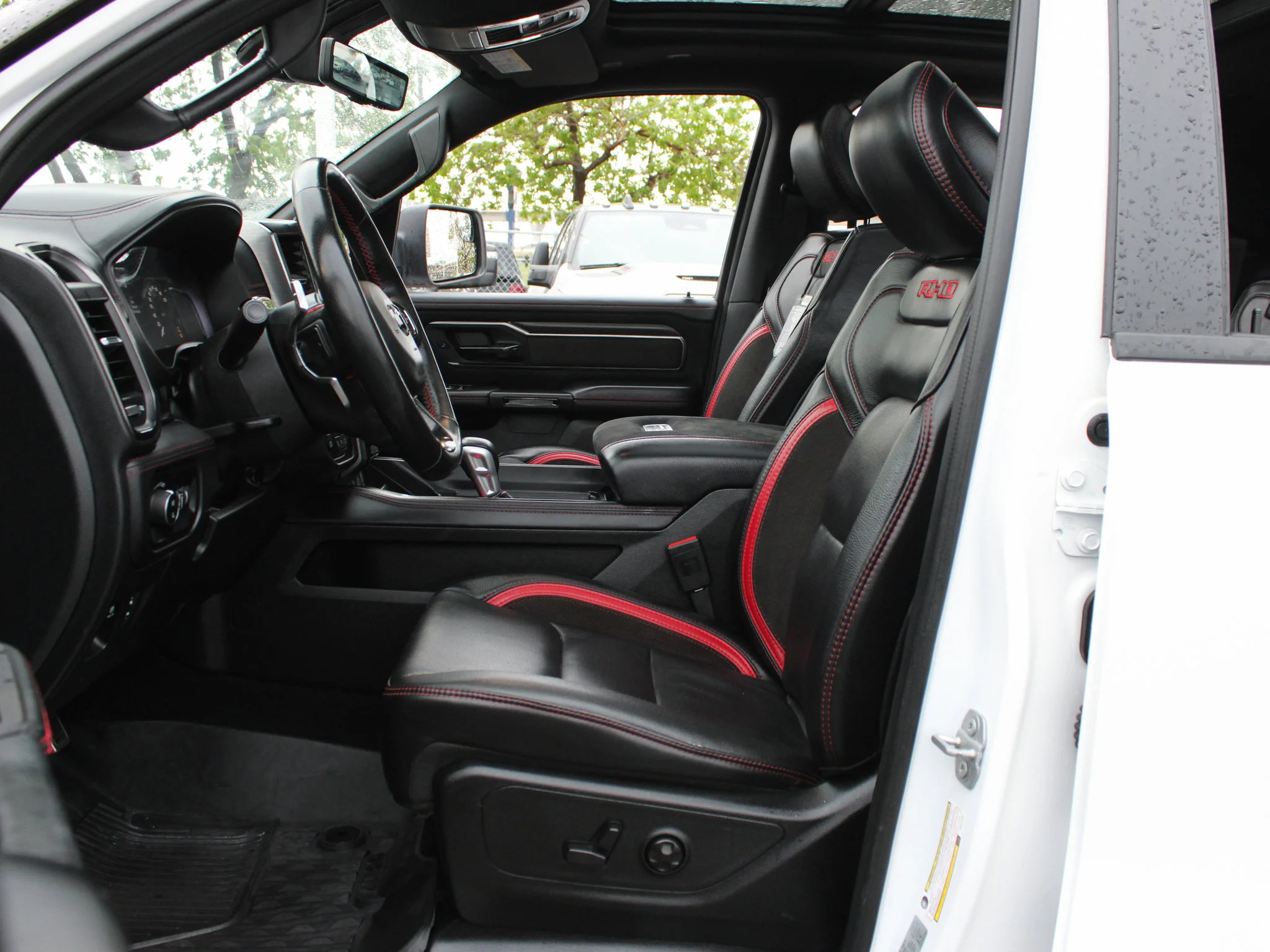 Certified Used 2025 White RAM RHO * No Accidents | Twin-Turbo 540 HP | Apple CarPlay | Massage Seats | Head-Up Display | Bedliner image 3