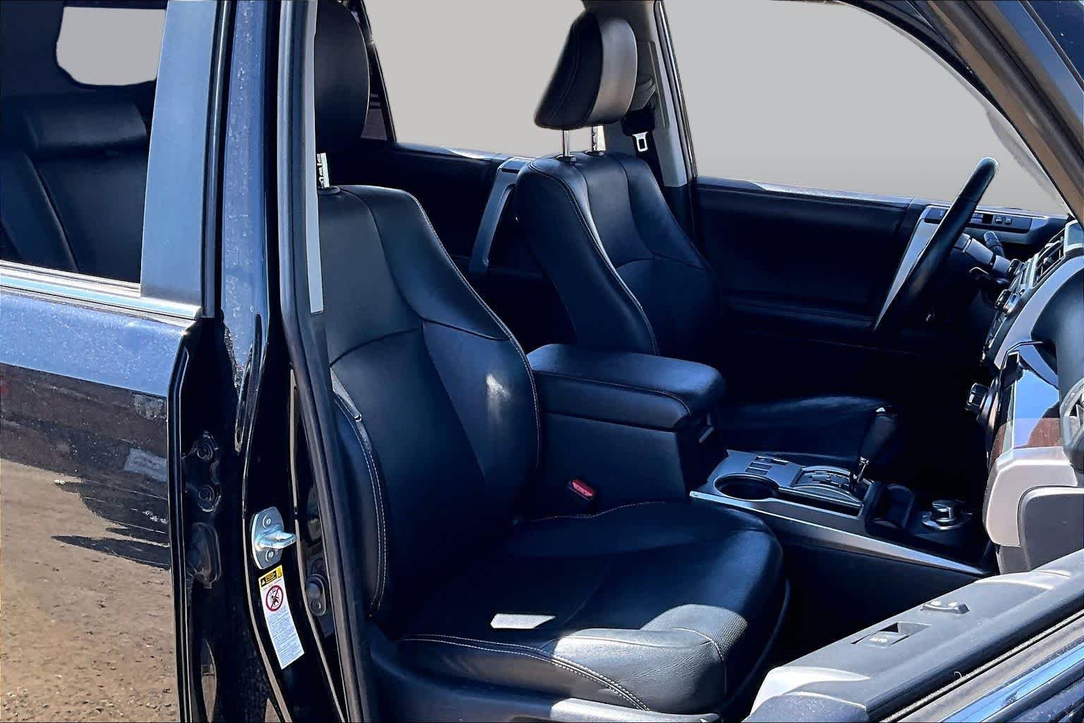 Used 2018 Midnight Black Metallic Toyota Limited image 7