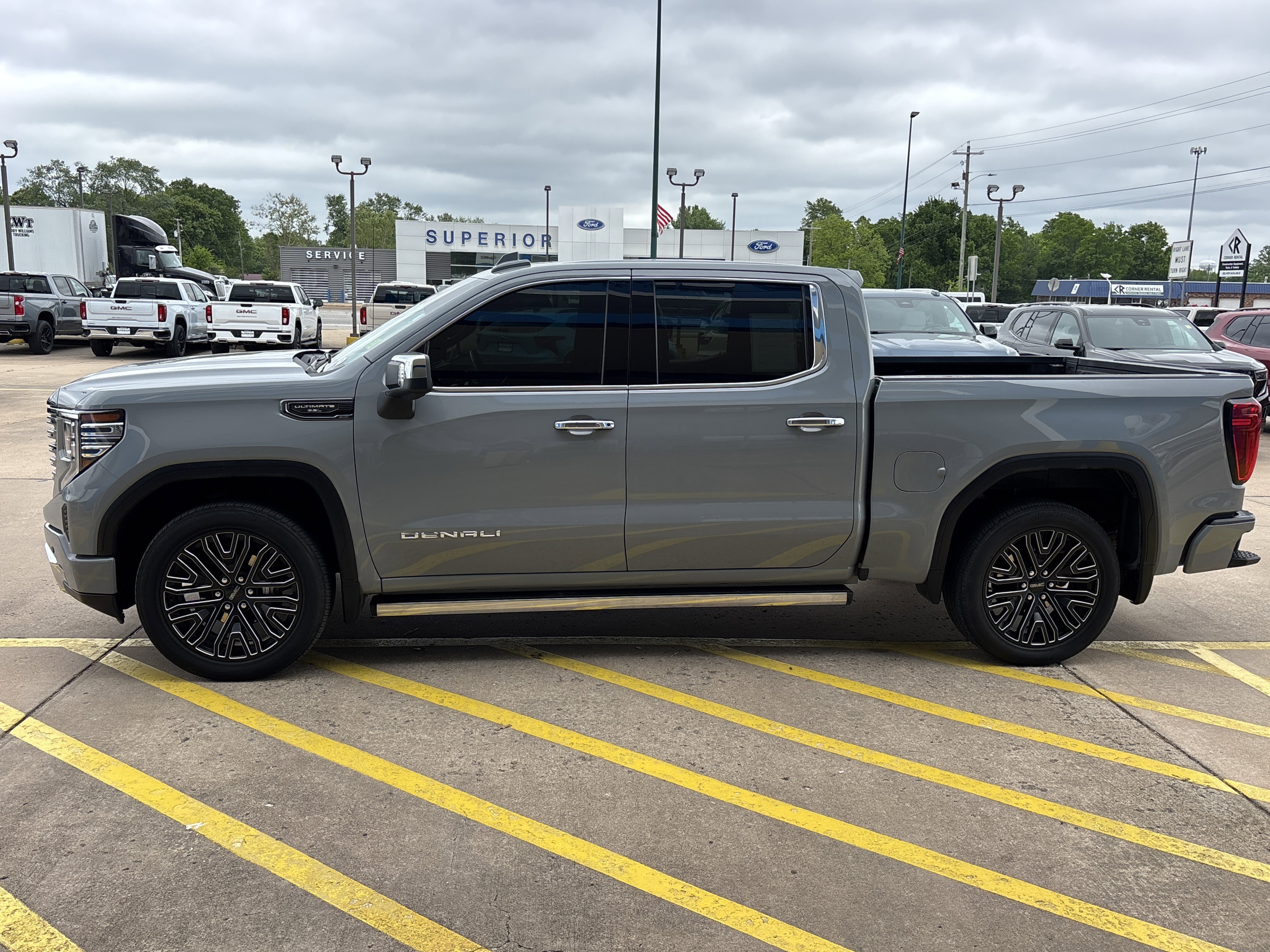 Used 2024 Thunderstorm Gray GMC Denali Ultimate image 7