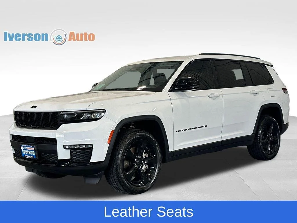 Used 2023 Bright White Clearcoat Jeep Limited image 5