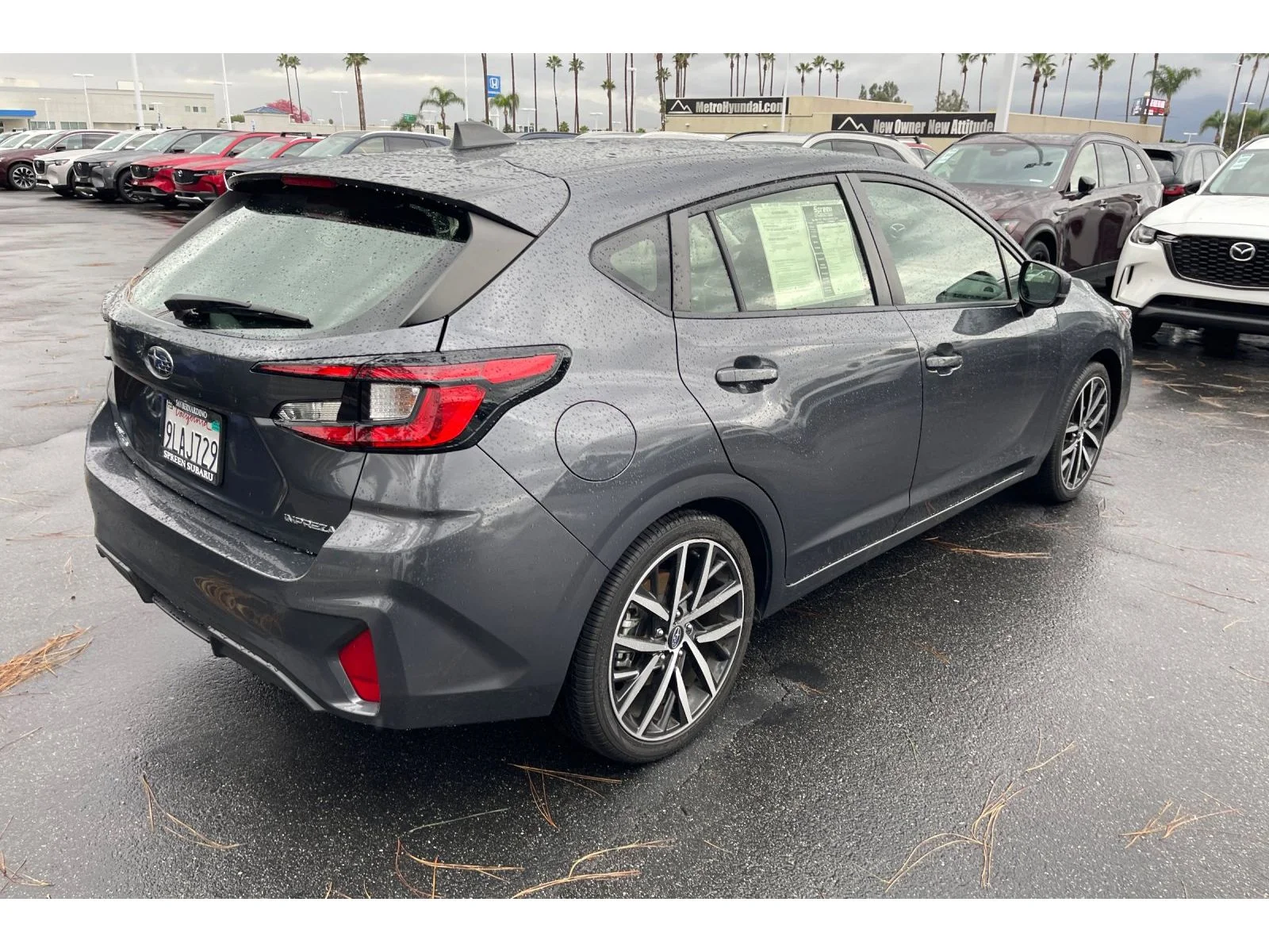 Used 2024 Magnetite Gray Metallic Subaru Sport image 5