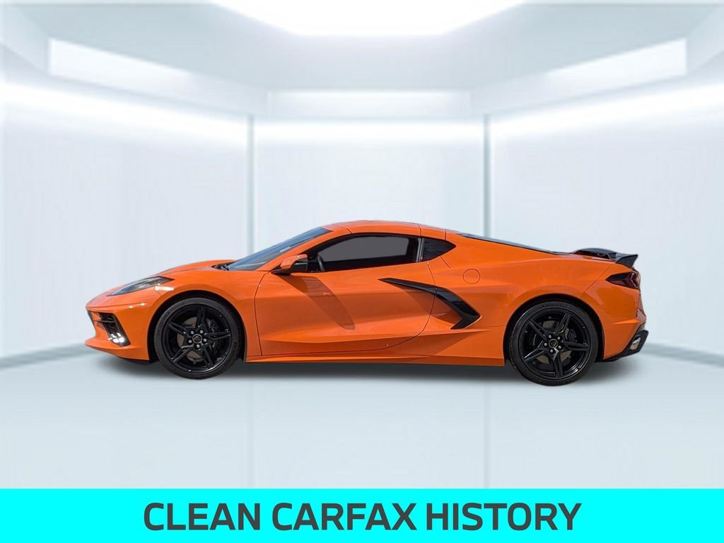 Used 2023 Orange Chevrolet Stingray image 2