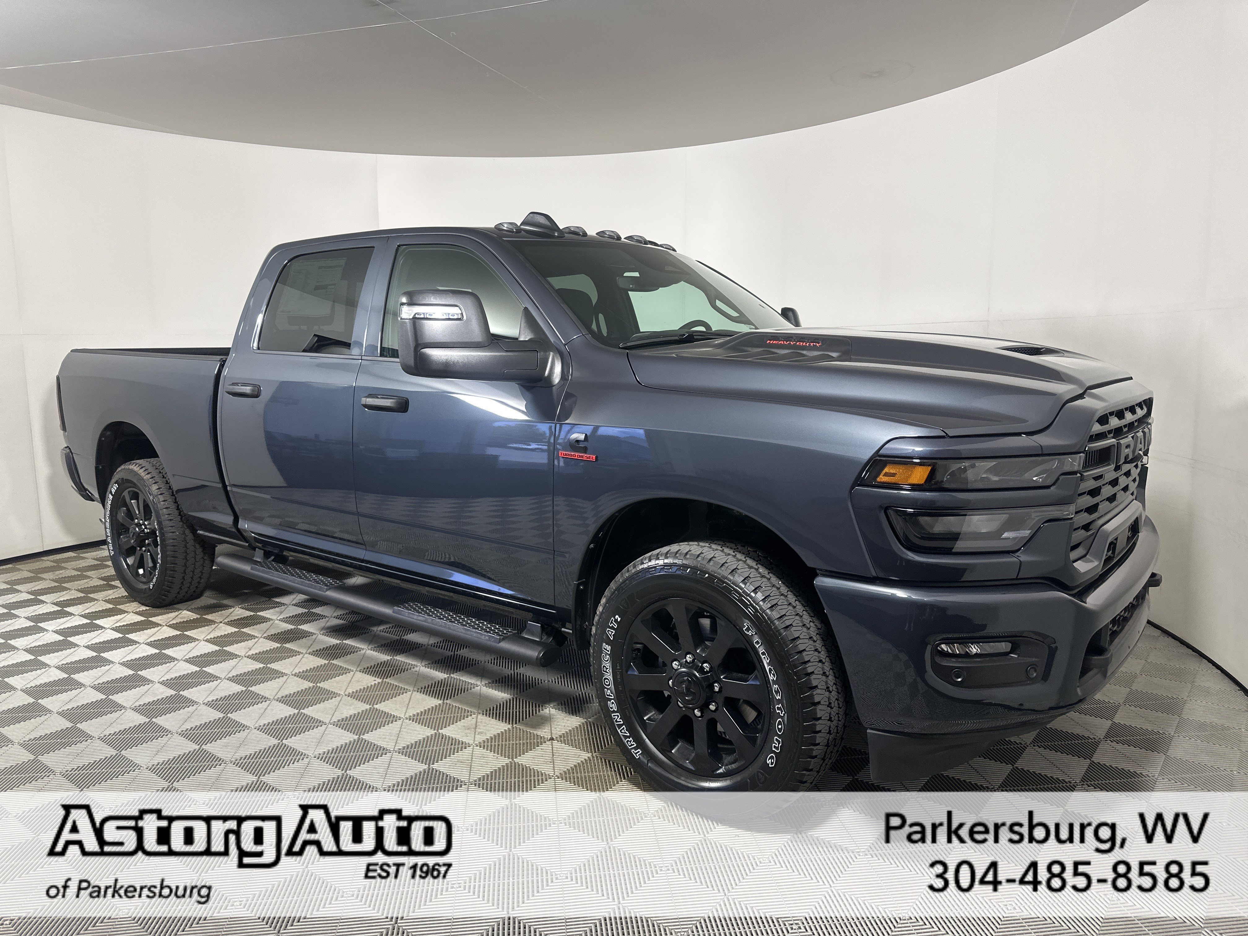 New 2026 Forged Blue Metallic Exterior Paint RAM Black Express image 1