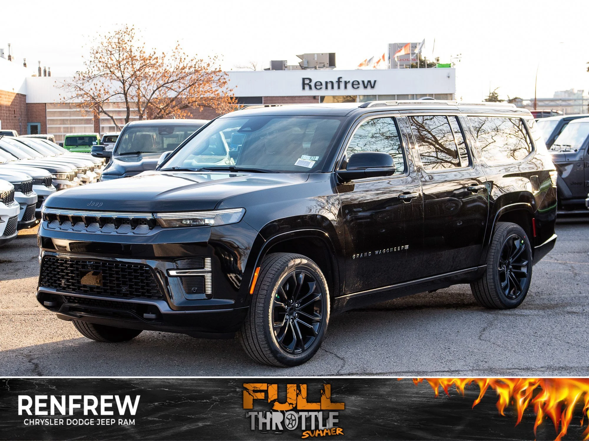 New 2026 Black Jeep Summit Obsidian* image 1