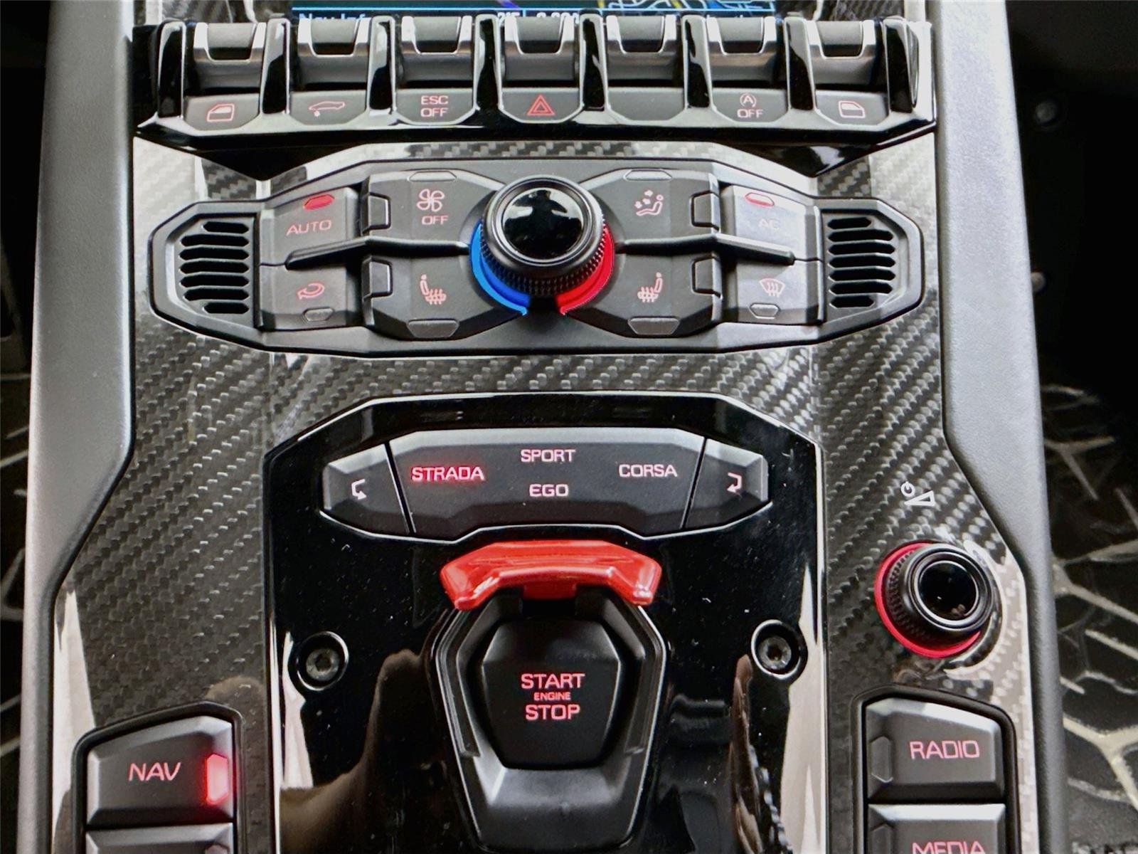 Used 2020 Nero Aldebaran Lamborghini SVJ | Boden Exhaust | Ext Carbon Pkg image 18