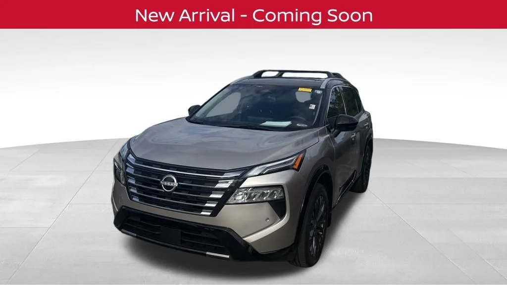 Certified Used 2025 Silver Nissan Platinum image 1