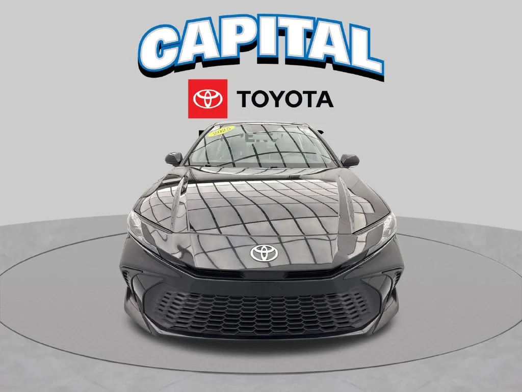Used 2025 Black Toyota SE image 2