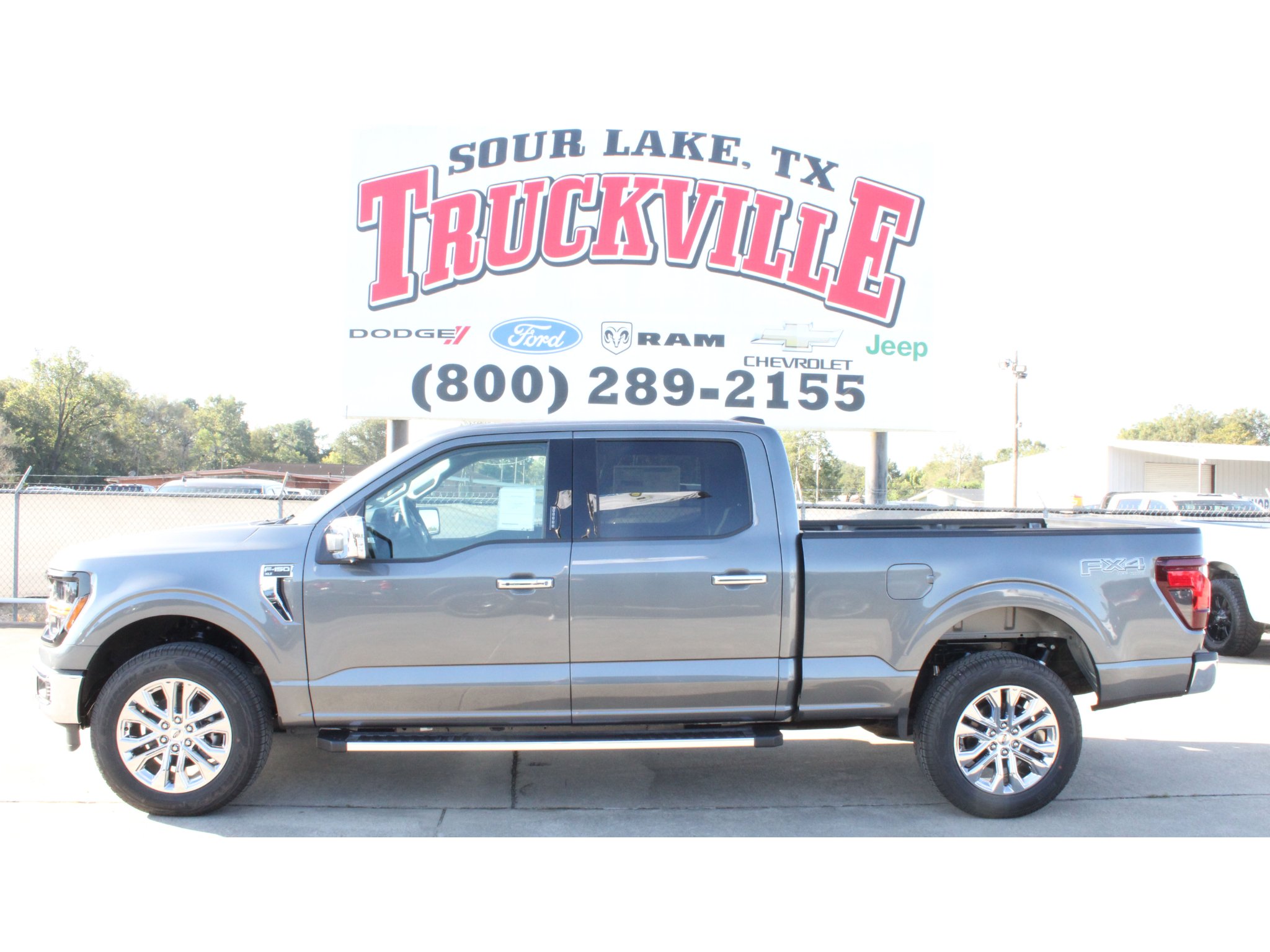 New 2026 Carbonized Gray Metallic Ford XLT image 1