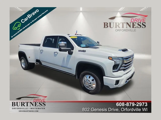 Certified Pre-Owned 2024 Chevrolet Silverado 3500 HD High Country DRW Four Wheel Drive Crew Cab