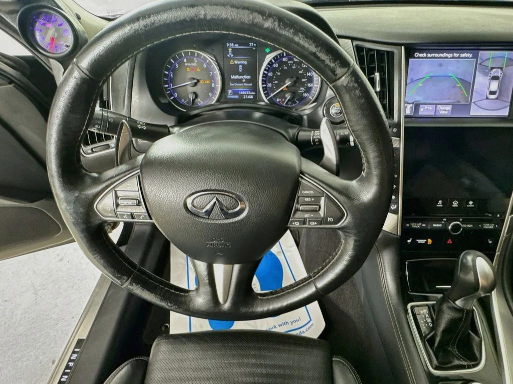Used 2017 Black Obsidian INFINITI Red Sport 400 image 13