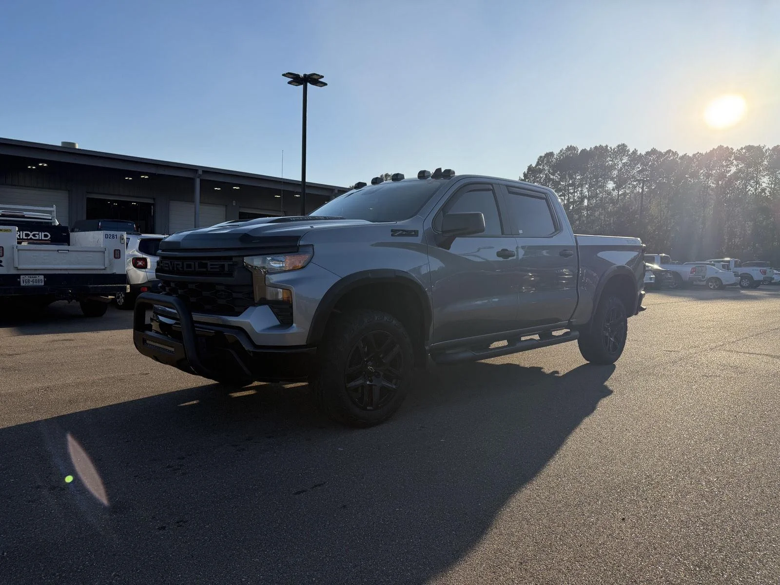 Used 2024 Sterling Gray Metallic Chevrolet Custom Trail Boss image 1