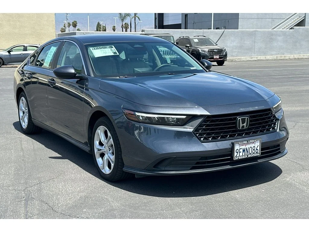 Used 2023 Meteorite Gray Metallic Honda LX image 8