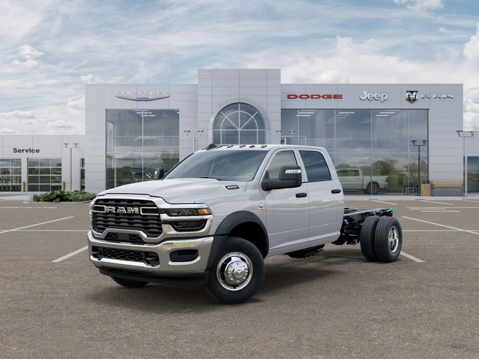 New 2026 Bright White Clear-Coat Exterior Paint RAM Tradesman image 50