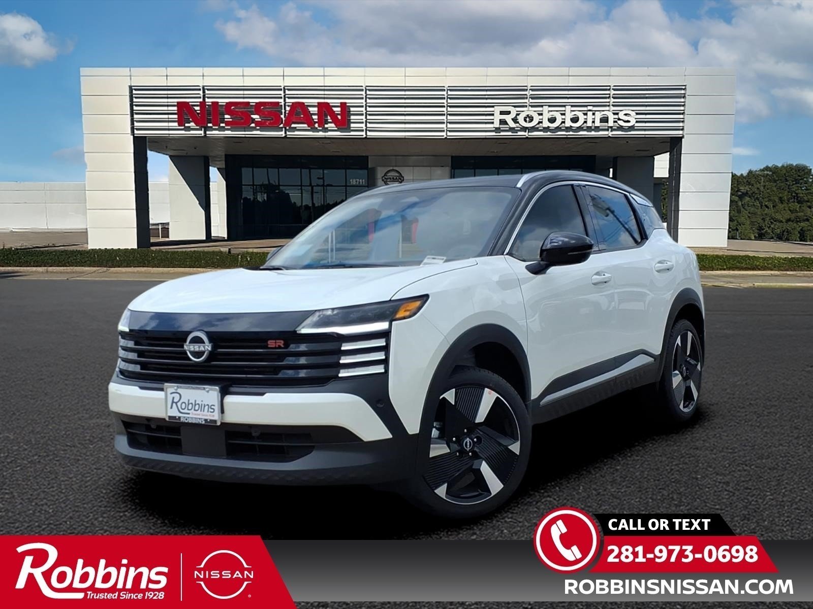 2026 Nissan Kicks SR White at Robbins Nissan