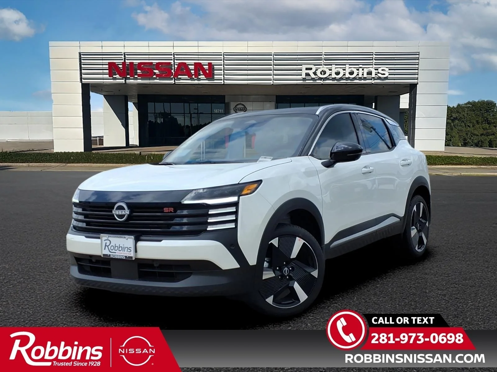 2026 Nissan Kicks SR White at Robbins Nissan