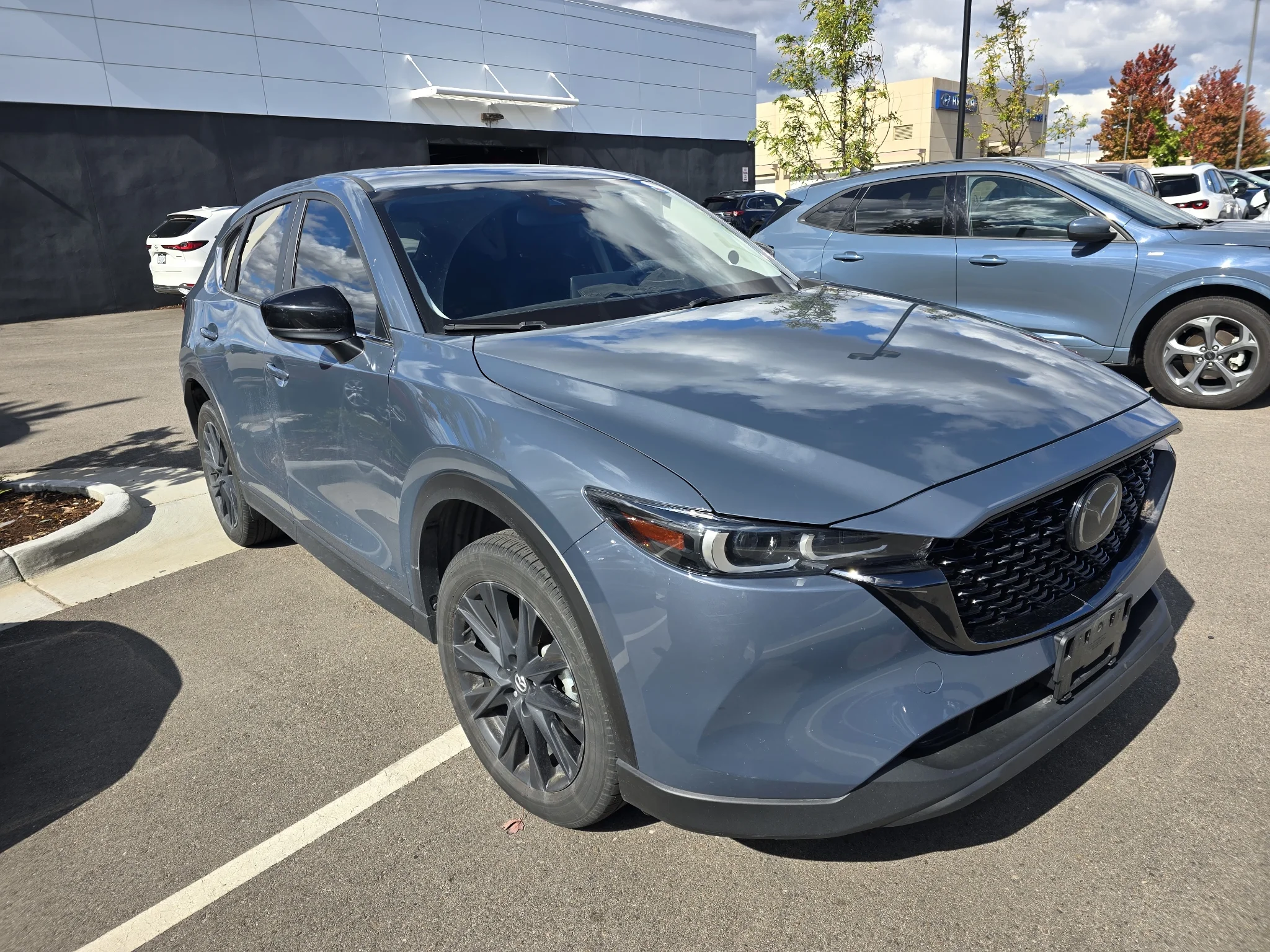 Used 2025 Polymetal Gray Metallic Mazda 2.5 S Carbon Edition image 18