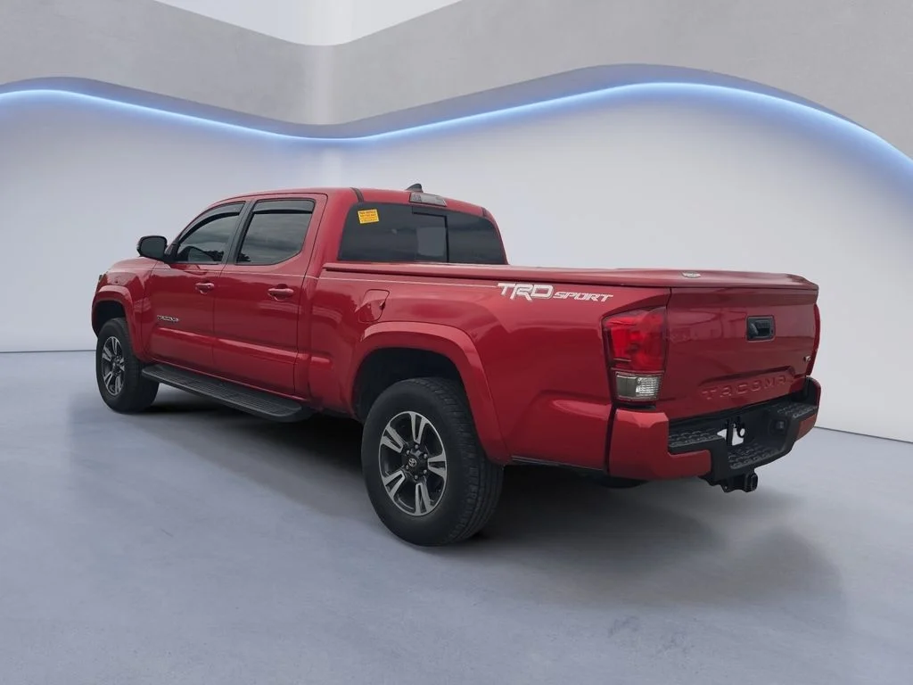 Used 2017 Barcelona Red Metallic Toyota TRD Sport image 4