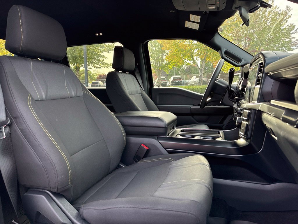 Used 2025 Agate Black Metallic Ford STX image 23