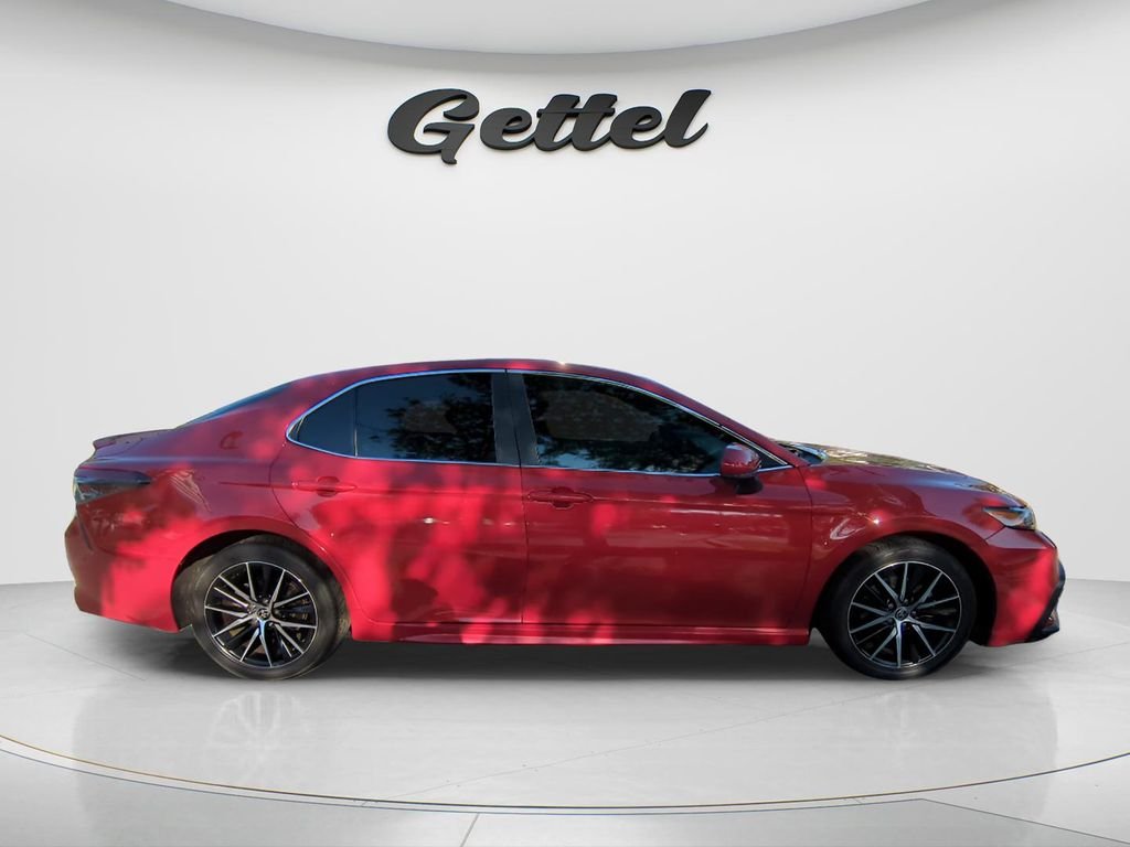 Used 2021 Red Toyota SE image 3
