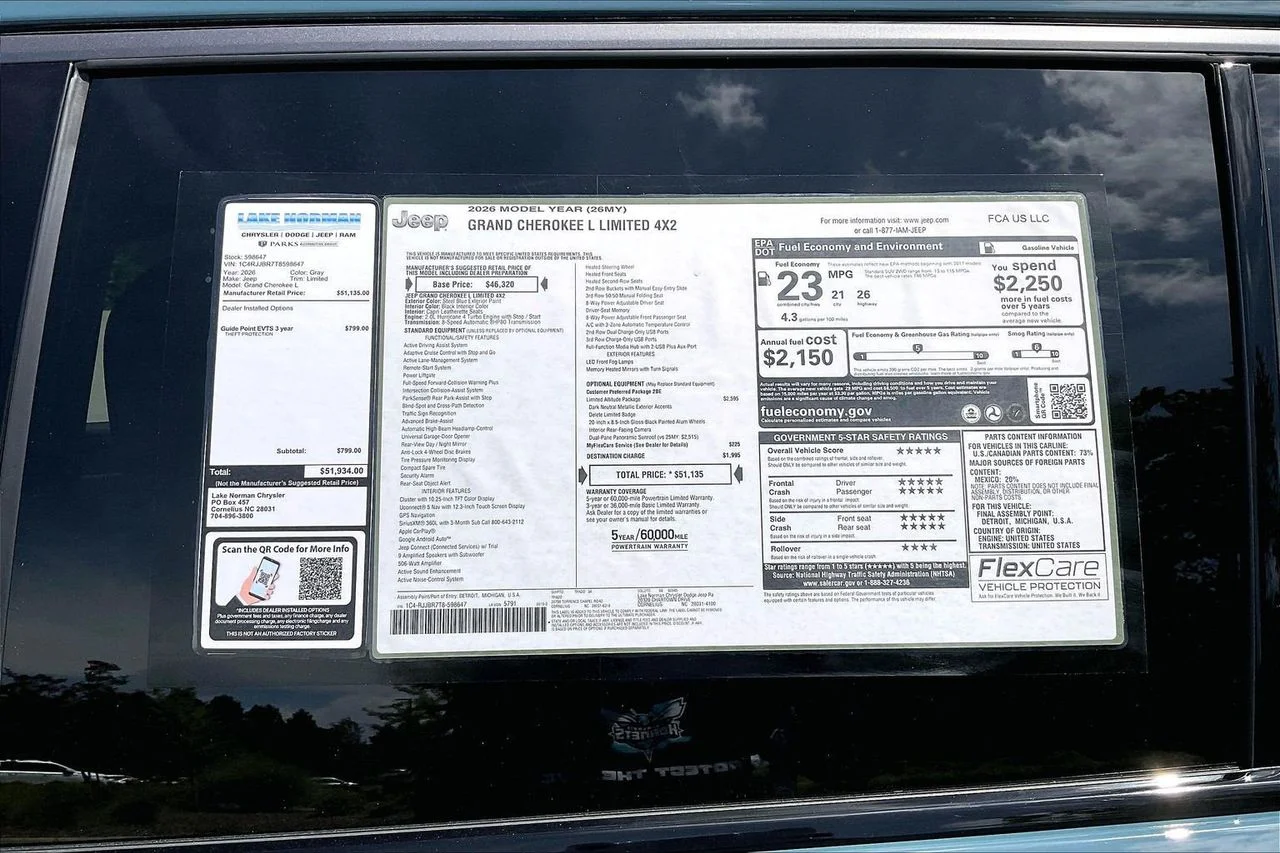 New 2026 Steel Blue Exterior Paint Jeep Limited image 36