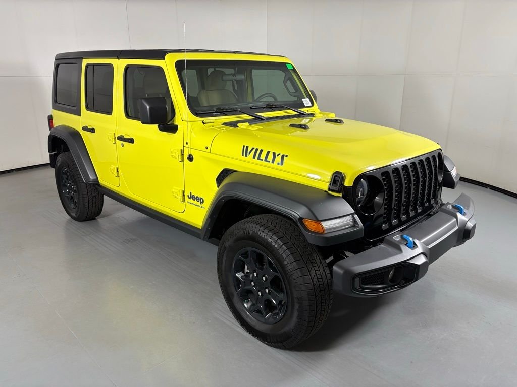 Used 2023 Jeep Wrangler 4xe Willys 4XE with VIN 1C4JJXN68PW686450 for sale in Phoenix, AZ