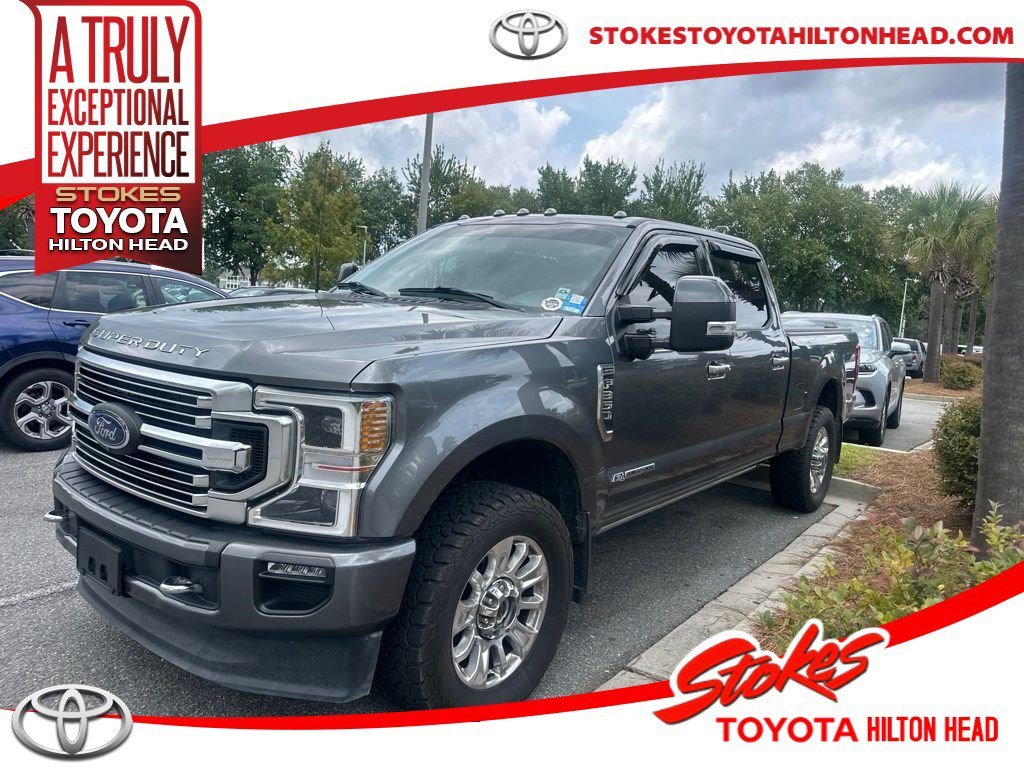 Used 2022 Gray Ford Limited image 1