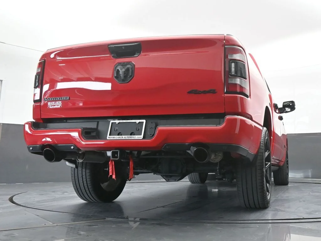 Used 2023 Flame Red Clearcoat Ram Laramie image 68