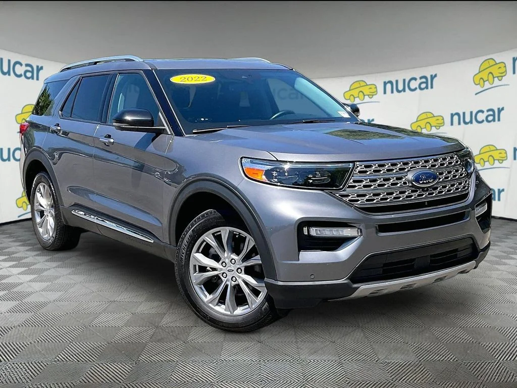 Used 2022 Gray Ford Limited image 1
