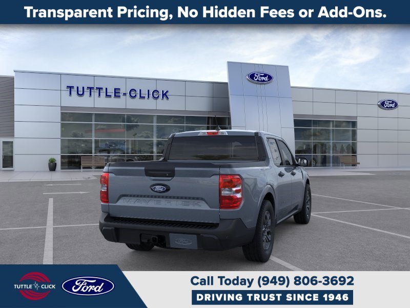 New 2026 Azure Gray Metallic Tri-Coat Ford XLT image 8