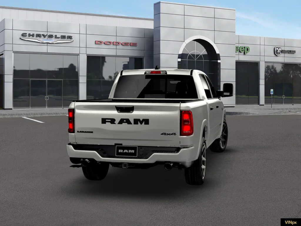 New 2026 Silver Zynith Exterior Paint RAM Laramie image 9
