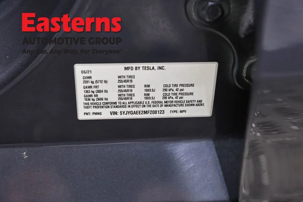 Used 2021 Gray Tesla Long Range image 30