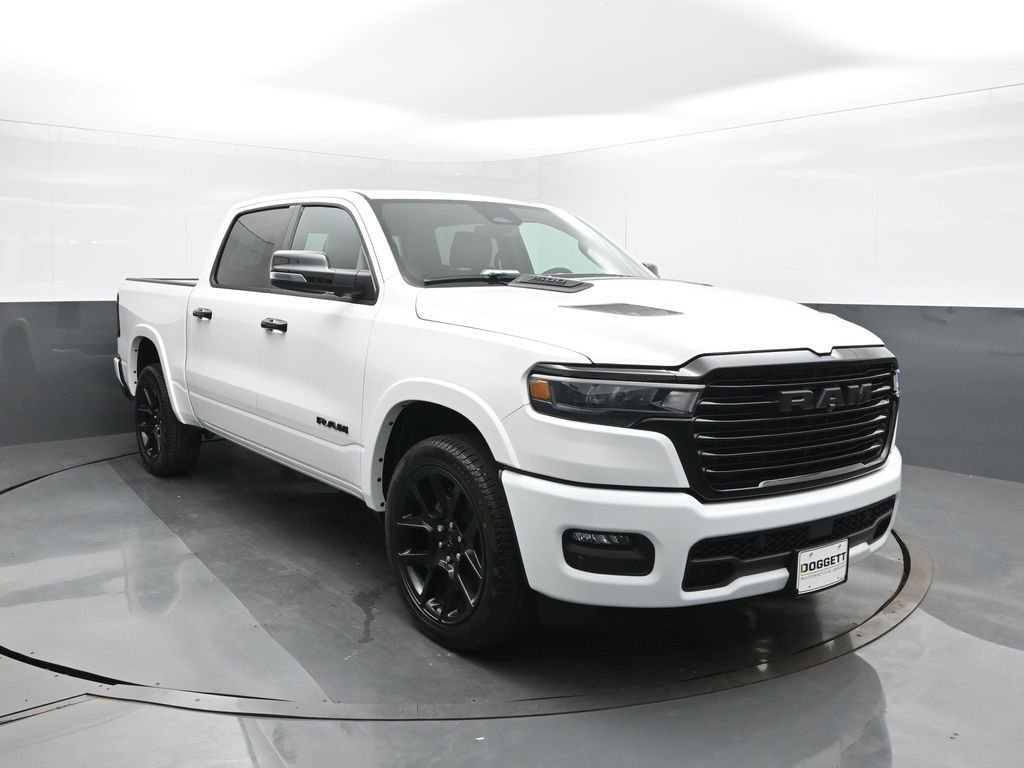 New 2026 Bright White Clear-Coat Exterior Paint RAM Laramie image 22