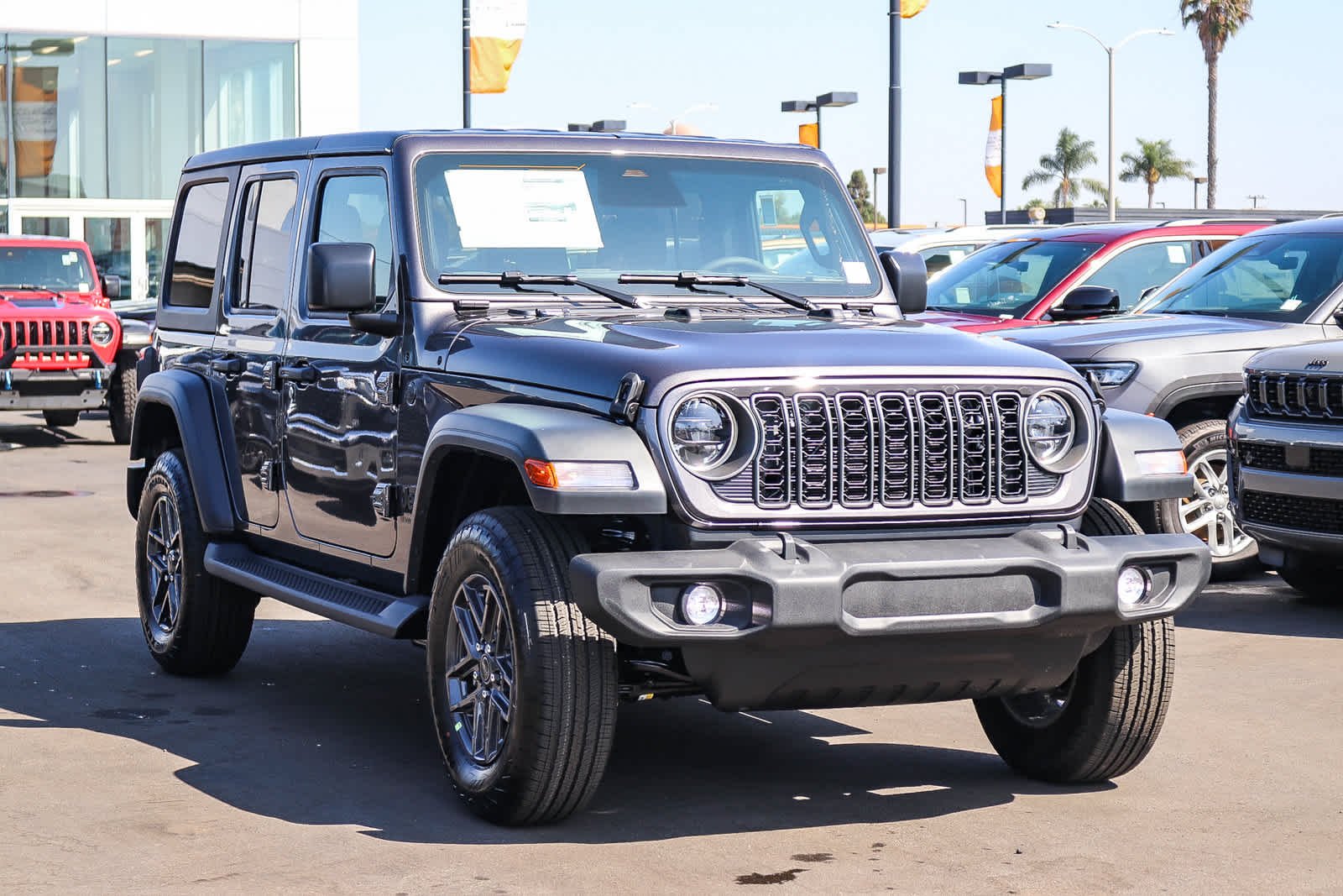 New 2027 Granite Crystal Metallic Clear-Coat Paint Jeep Sport S image 3