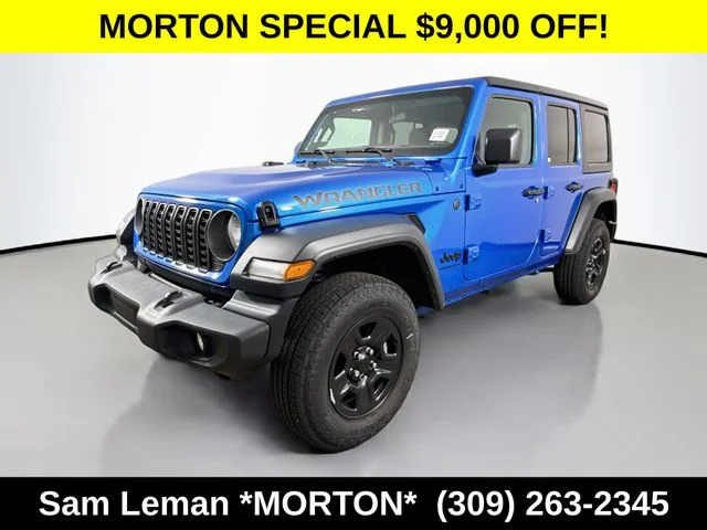 New 2026 Blue Jeep Sport image 3