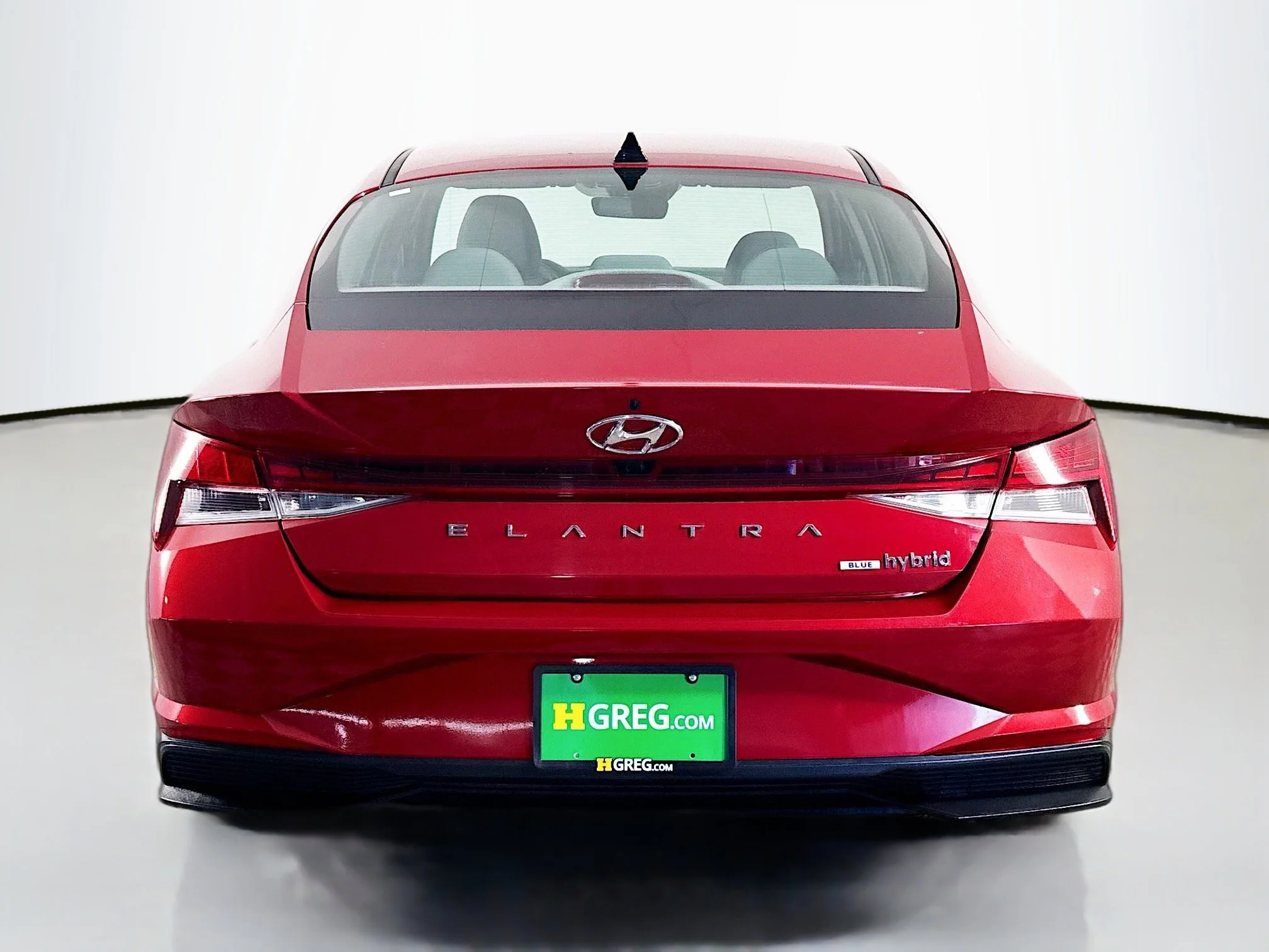 Used 2023 Scarlet Red Pearl Hyundai Blue image 6