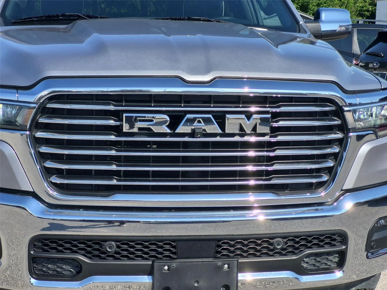 Used 2025 Billet Silver Metallic Clearcoat Ram Laramie image 14