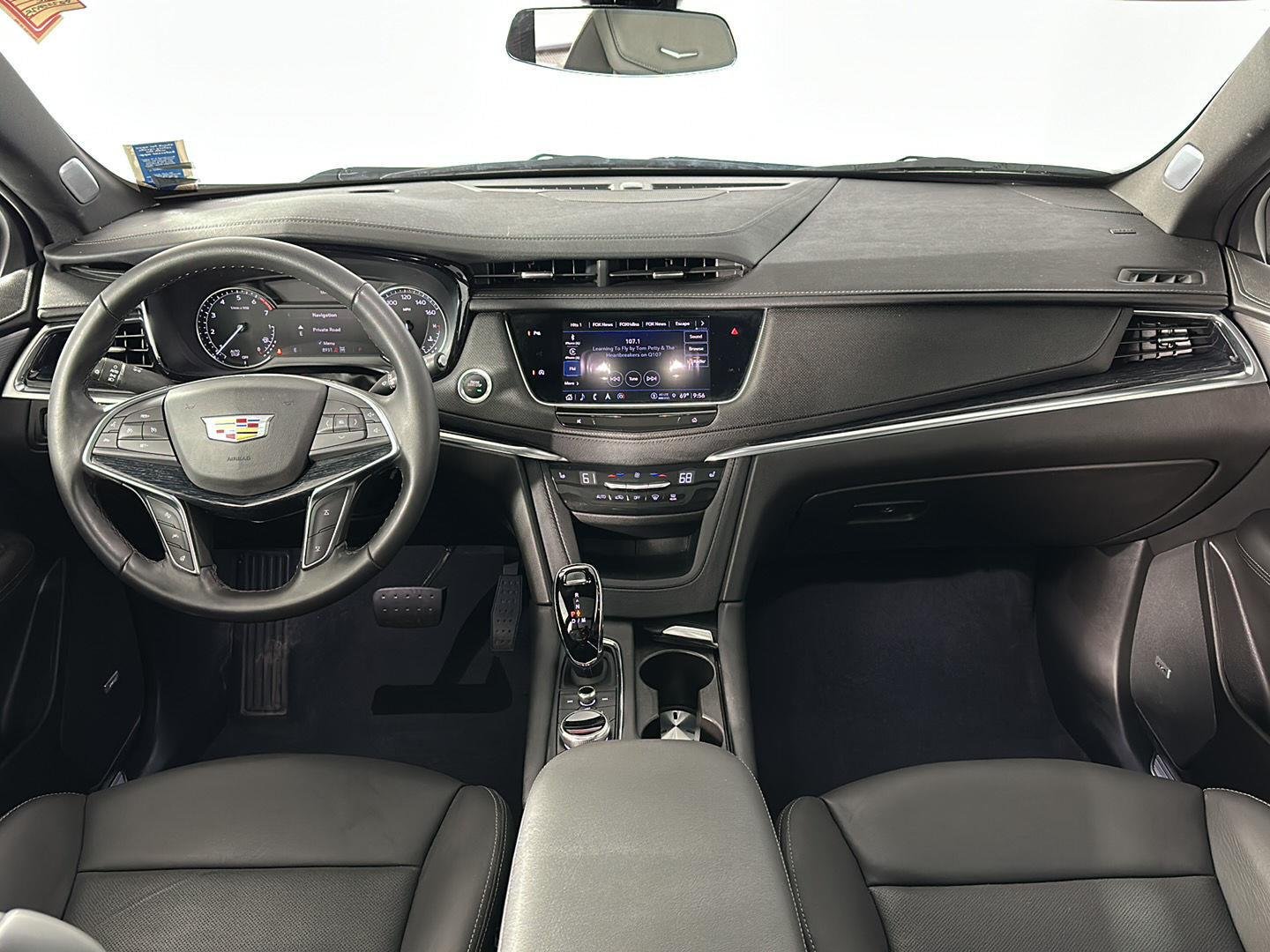 Used 2023 Stellar Black Metallic Cadillac AWD Premium Luxury image 2