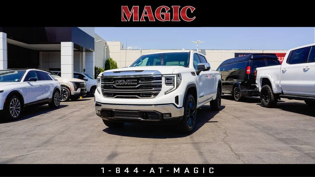 New 2026 Summit White GMC SLT image 1
