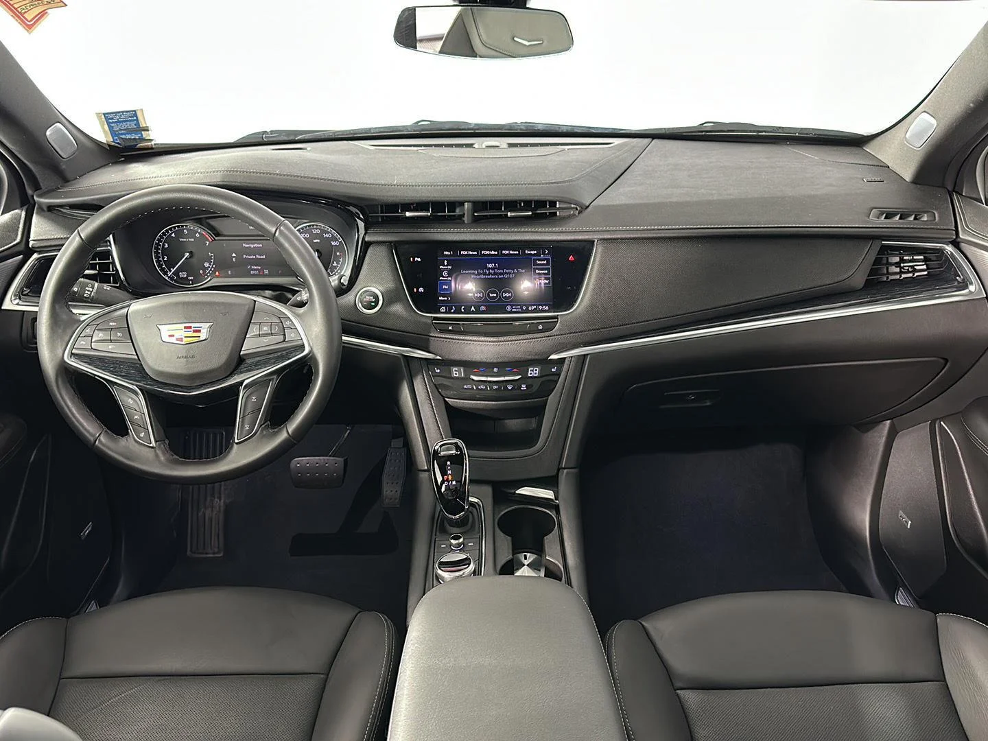 Used 2023 Stellar Black Metallic Cadillac AWD Premium Luxury image 2